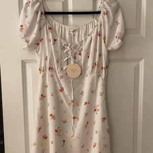 NWT Puff Sleeve Mini Dress